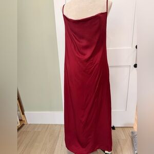 HALARA NWT Strapless Red Dress